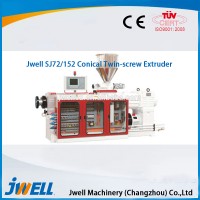 Jwell Conical Twin-screw Extruder For High-speed Profiles