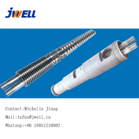 Jwell PP PE Bimetallic screw and barrel